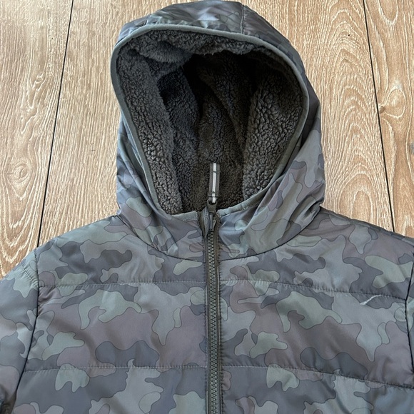 Cat & Jack Gray Camouflage Jacket - Picture 2 of 7